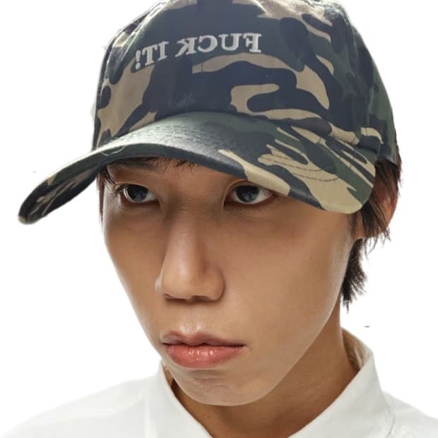 HUF “ Fuck It “ 카모 볼캡