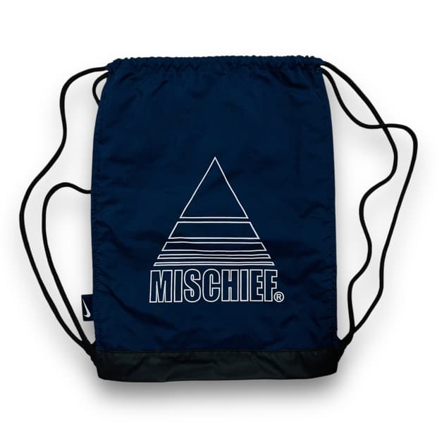 나이키 x 미스치프 한정판 네이비 다용도 짐색