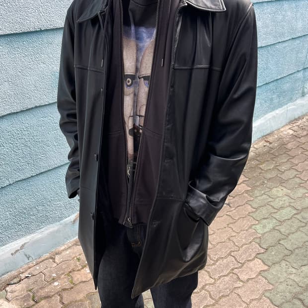 Vintage 양가죽 카코트