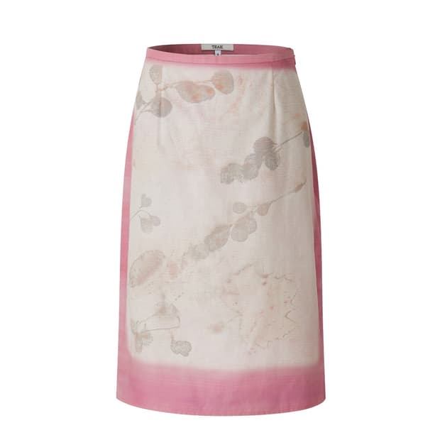 [새상품] teak 티크 스커트 COTTON SKIRT (LEAF PIN