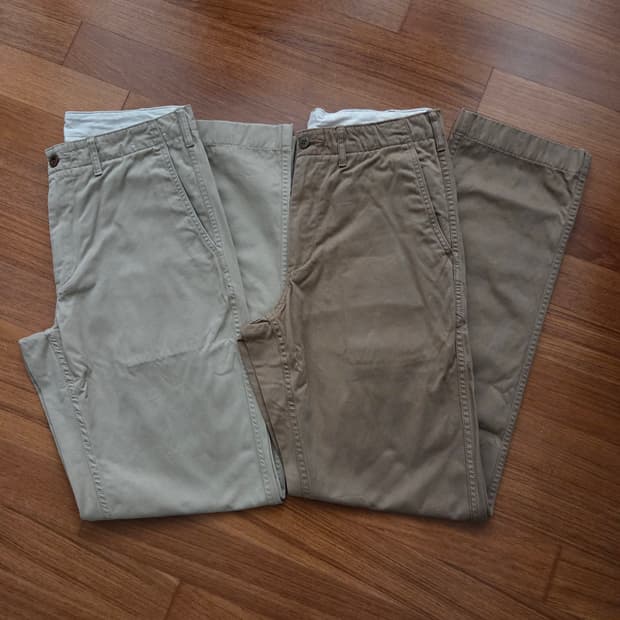 유니클로 빈티지레귤러치노팬츠 79사이즈