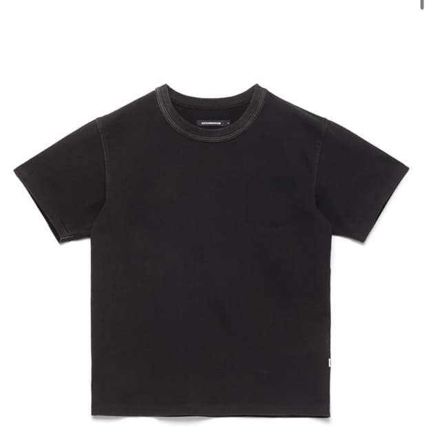 해칭룸 Bleached Tee Black 3size 구합니다