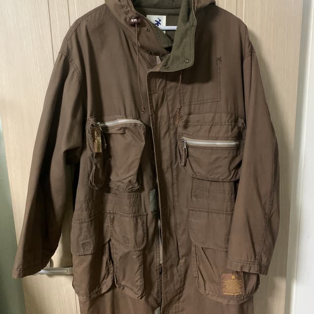 이세이 hai sporting gear 멀티 포켓 파카 레어
