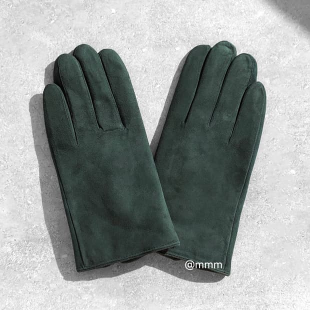 [Unisex] 스웨이드 가죽 장갑 스마트터치