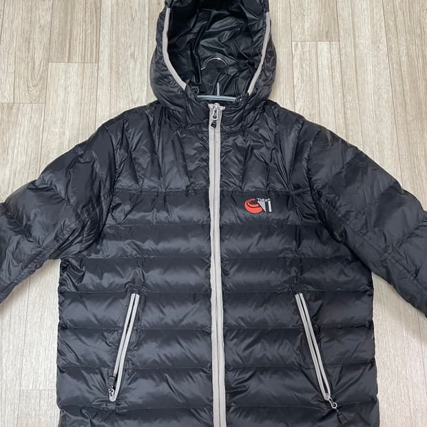 테켓 경량패딩 블랙 m