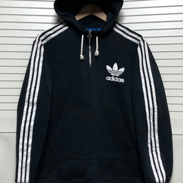 아디다스 후드티 상태최고 삼선 트레포일
