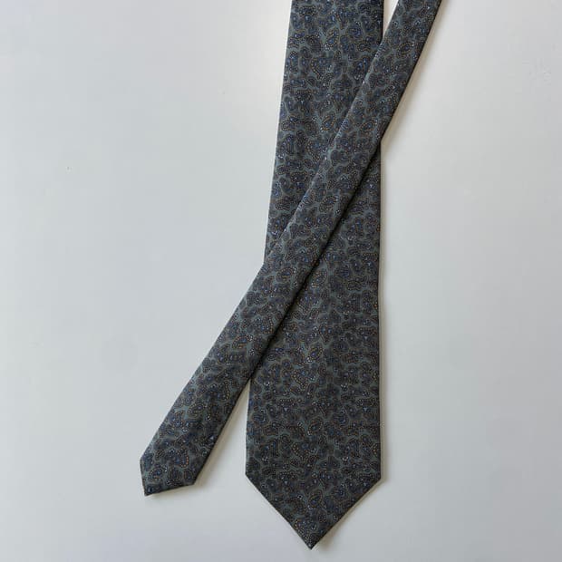 버버리 명품 정품 페이즐리 넥타이 (Burberry)