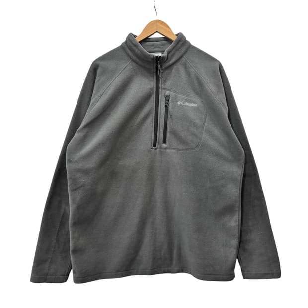 컬럼비아 플리스 반집업 자켓