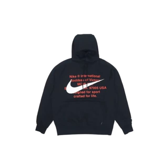 나이키 스우시 후드티 s