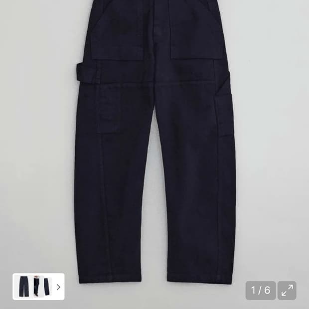 EE 워크팬츠 네이비 M