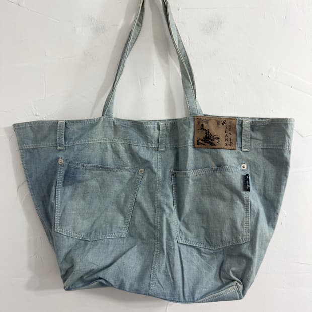 agnes b denim bag