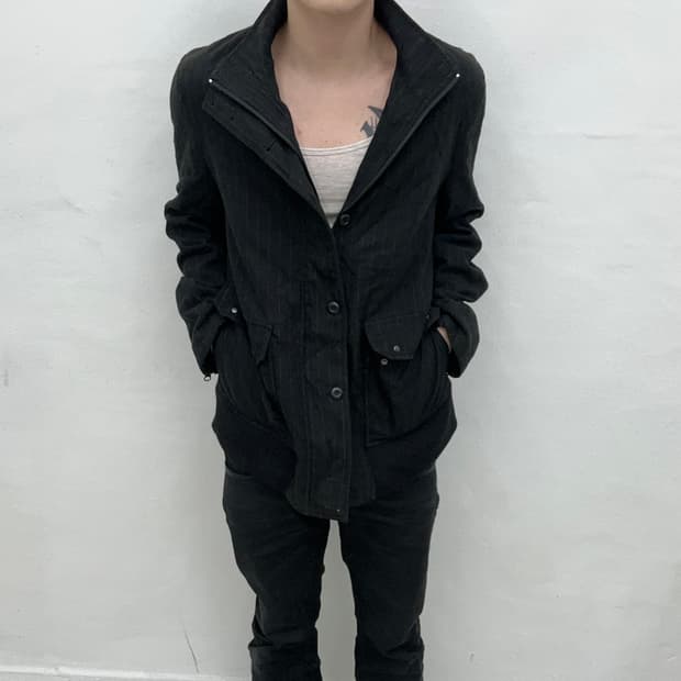 PPfm stripe formal jacket 