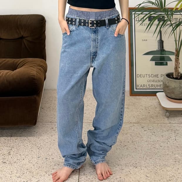 리바이스 550 오렌지탭