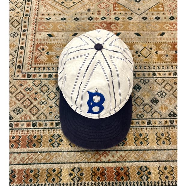 MLB 스트라이프 볼캡 네이비 #csz3774