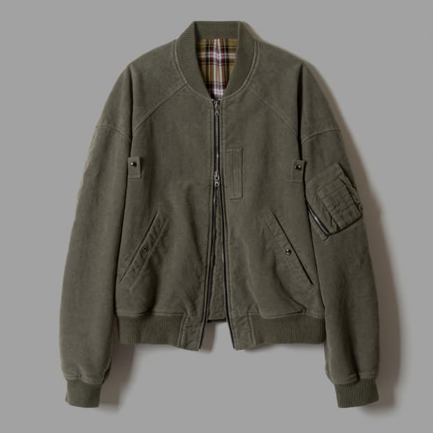 포커페이스 몰스킨 MA-1 올리브 48