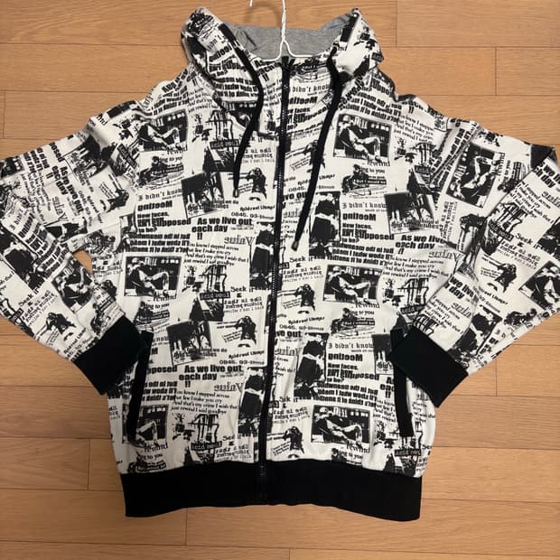 Litmus 빈티지 후드집업