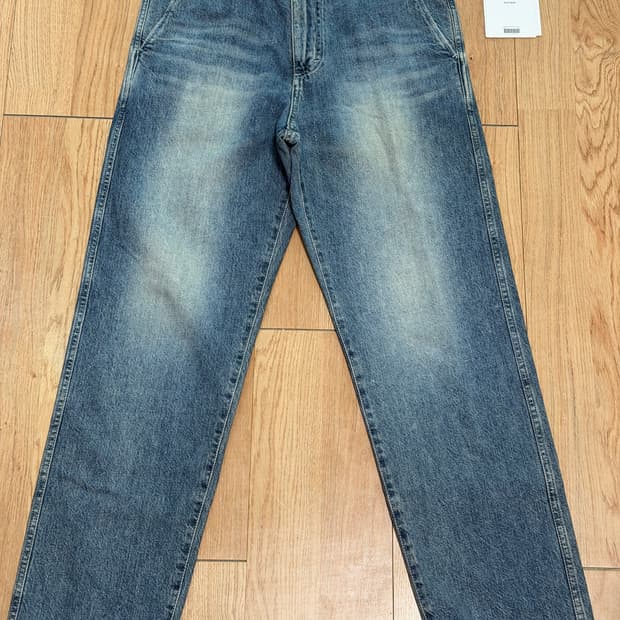 포터리 컴포트 데님 미드블루 3사이즈