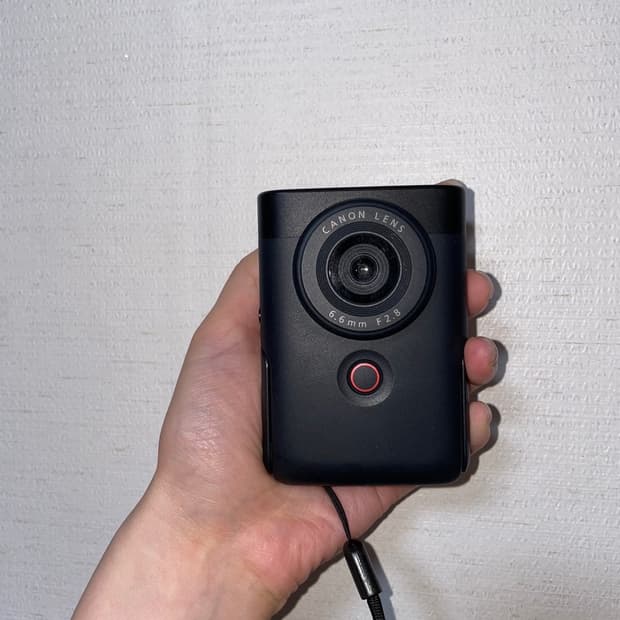 캐논 파워샷 v10 블랙 브이로그 카메라