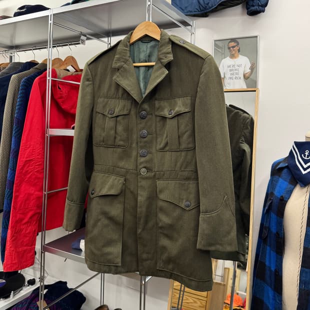 80s USMC 미 해병대 서비스 유니폼 알파 자켓 (M) 