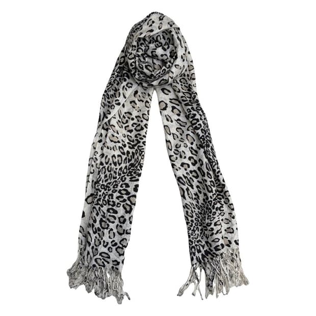 NICOLE STGILLES 레오파드 스카프