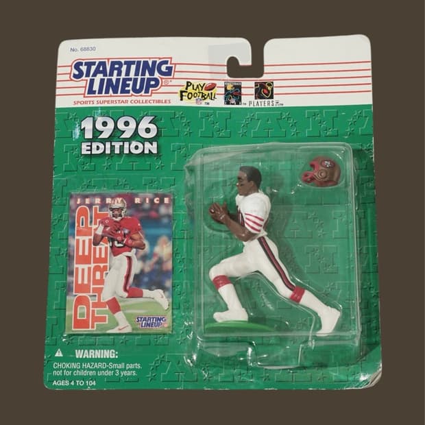 1996s NFL 제리 라이스 피규어