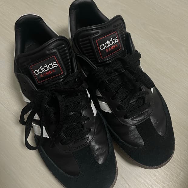 아디다스 삼바 블랙 255