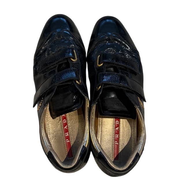 프라다 벨크로 스니커즈