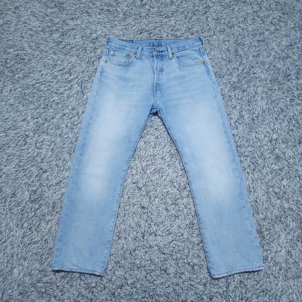 리바이스501) 30/32 남자 일자핏 연청바지 / 왕눈이샵