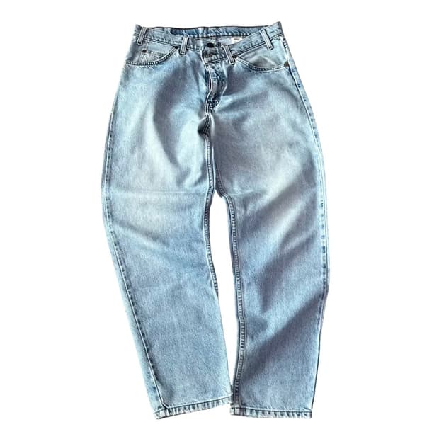 90s 리바이스 550 오렌지탭 릴렉스 테이퍼드 데님