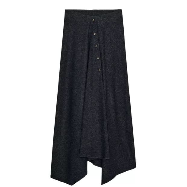 zara 자라 비대칭 니트 롱스커트 