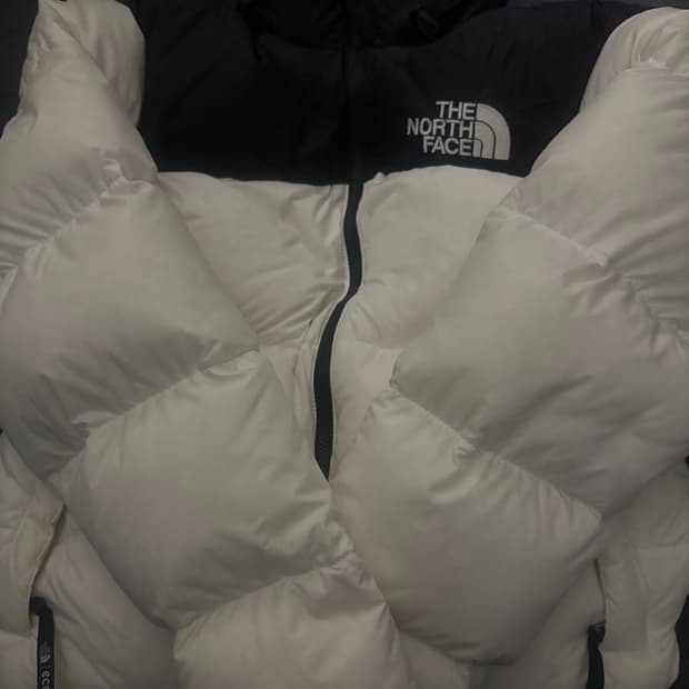 노스페이스 1996 에코 눕시 자켓 화이트s