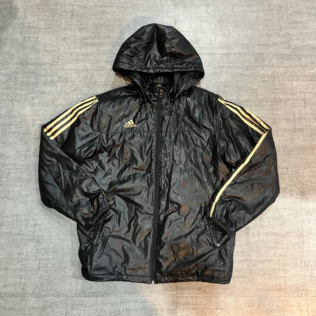 Adidas 아디다스 올드스쿨스트릿 유광 바람막이 검금