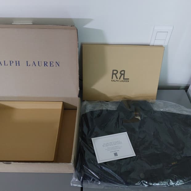 더블알엘 rrl lot271 블랙m 새제품