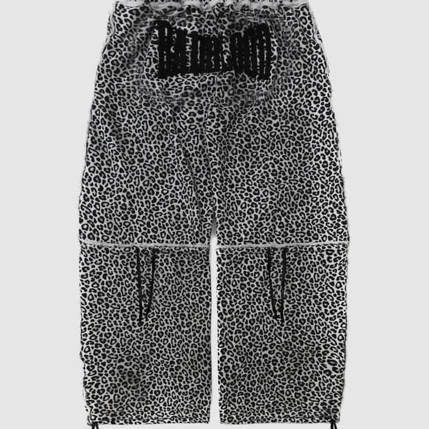 배드블러드 로 엣지 컨벡스 조거(화이트 레오파드)