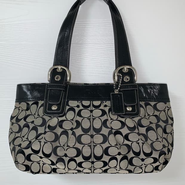 [S급] Coach Vintage Black Shoulder Bag