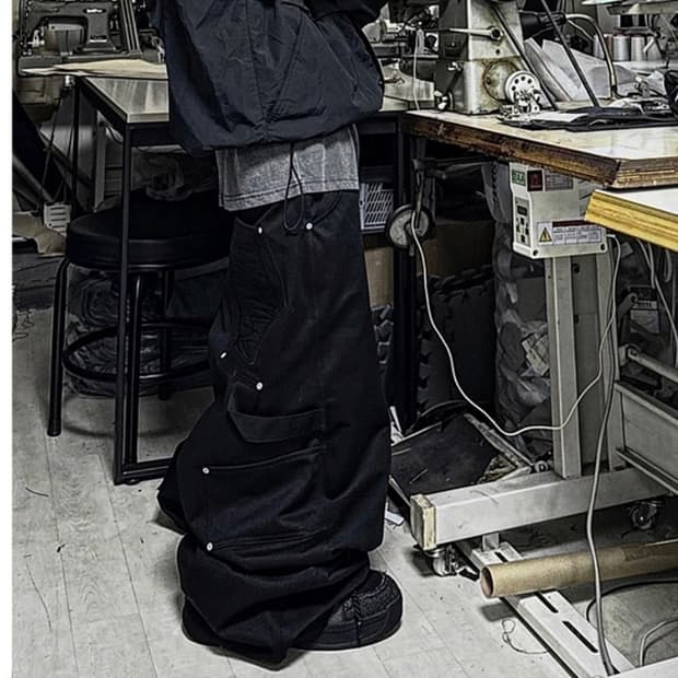 Kagru 카그루 GRU-BRW-SEP BLACK SIZE UP 카펜터