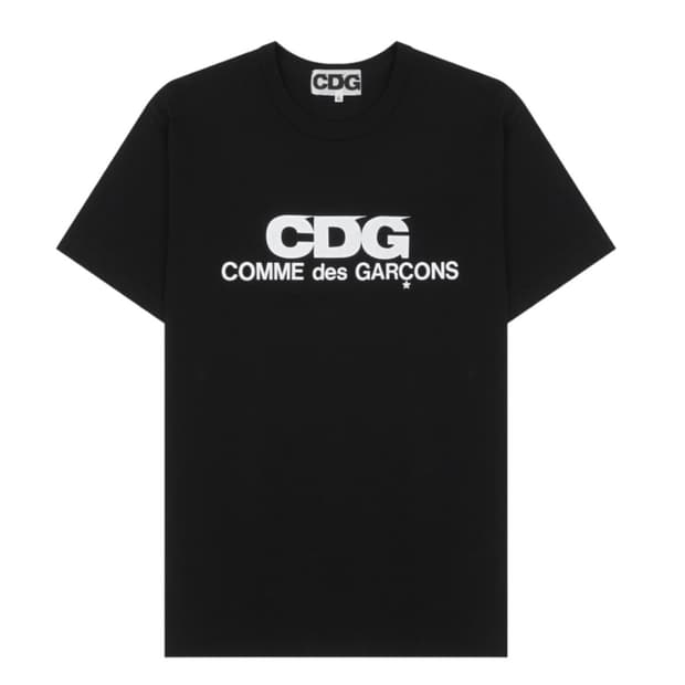 CDG 블랙 반팔