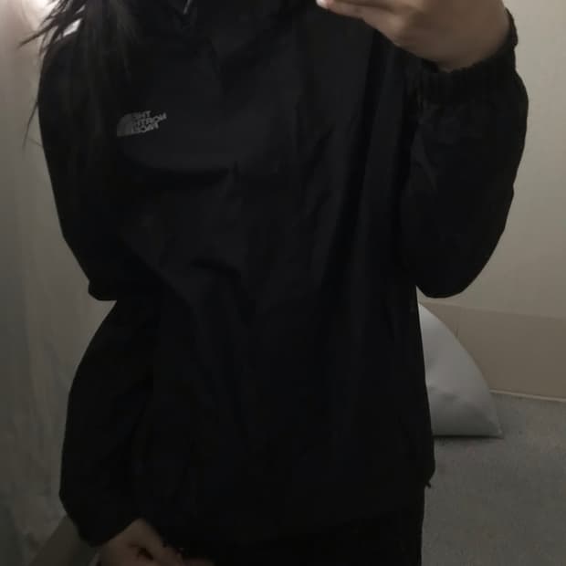 노페 블랙 윈드브레이커