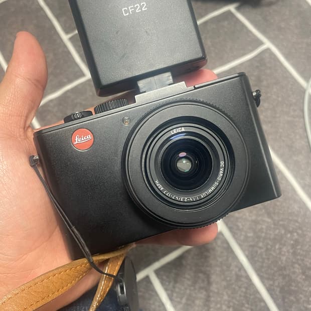 입문용 추천 라이카 D lux6, CF22 스트로보 판매