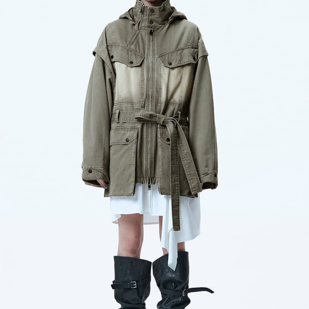 트리밍버드 Belted Utility Field Jacket 새상품