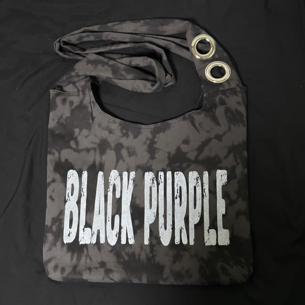 블랙 퍼플 크로스백