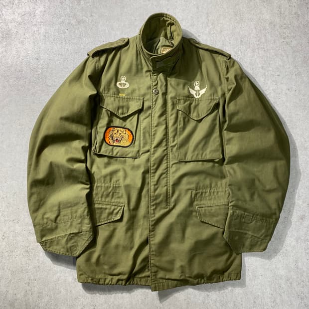 [US S] 80s 알파인더스트리 오리지널 M65 미군 필드자켓