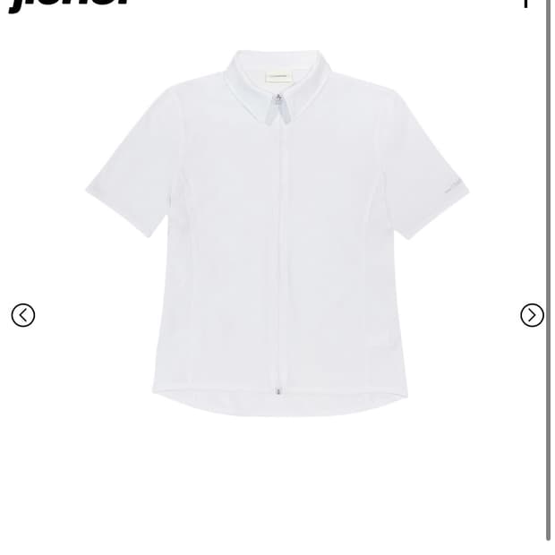 지초이 컴포트 25-002 집 셔츠 화이트