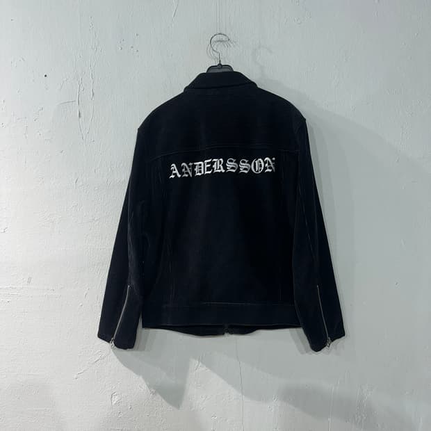 앤더슨벨 코듀로이 백로고 자켓 M