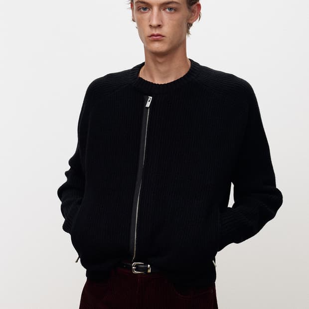 토니웩 니트집업 점퍼 m사이즈