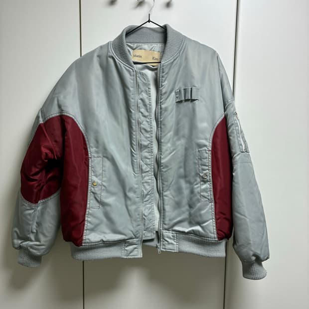 마땡킴 ma1블루종 항공점퍼 봄버자켓