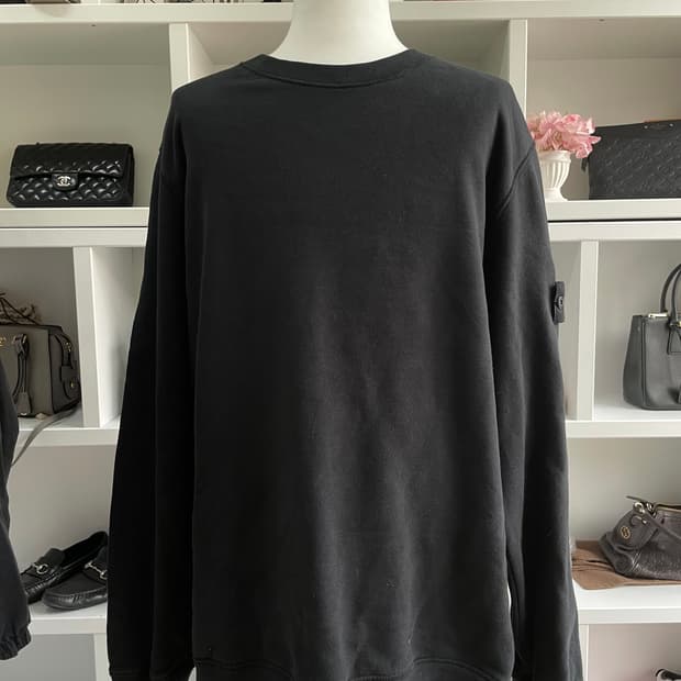 [새상품급,3XL] 스톤아일랜드 블랙 맨투맨