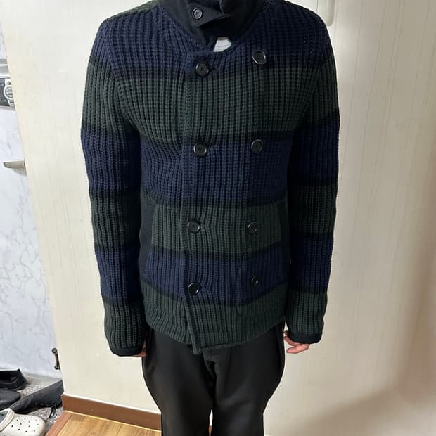 [L] 빈폴 더블 니트자켓