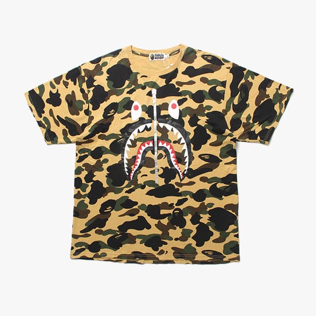 BAPE "Camo Half T-Shirts"