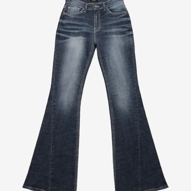 시너진 캣워싱 데님팬츠 딥블루 m